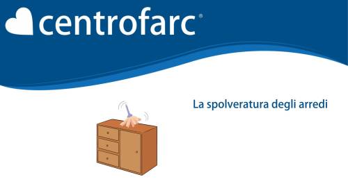 LA SPOLVERATURA  DEGLI ARREDI